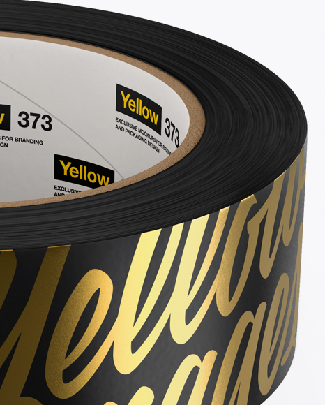 Download Two Matte Duct Tape Rolls Mockup High Angle Shot In Stationery Mockups On Yellow Images Object Mockups PSD Mockup Templates