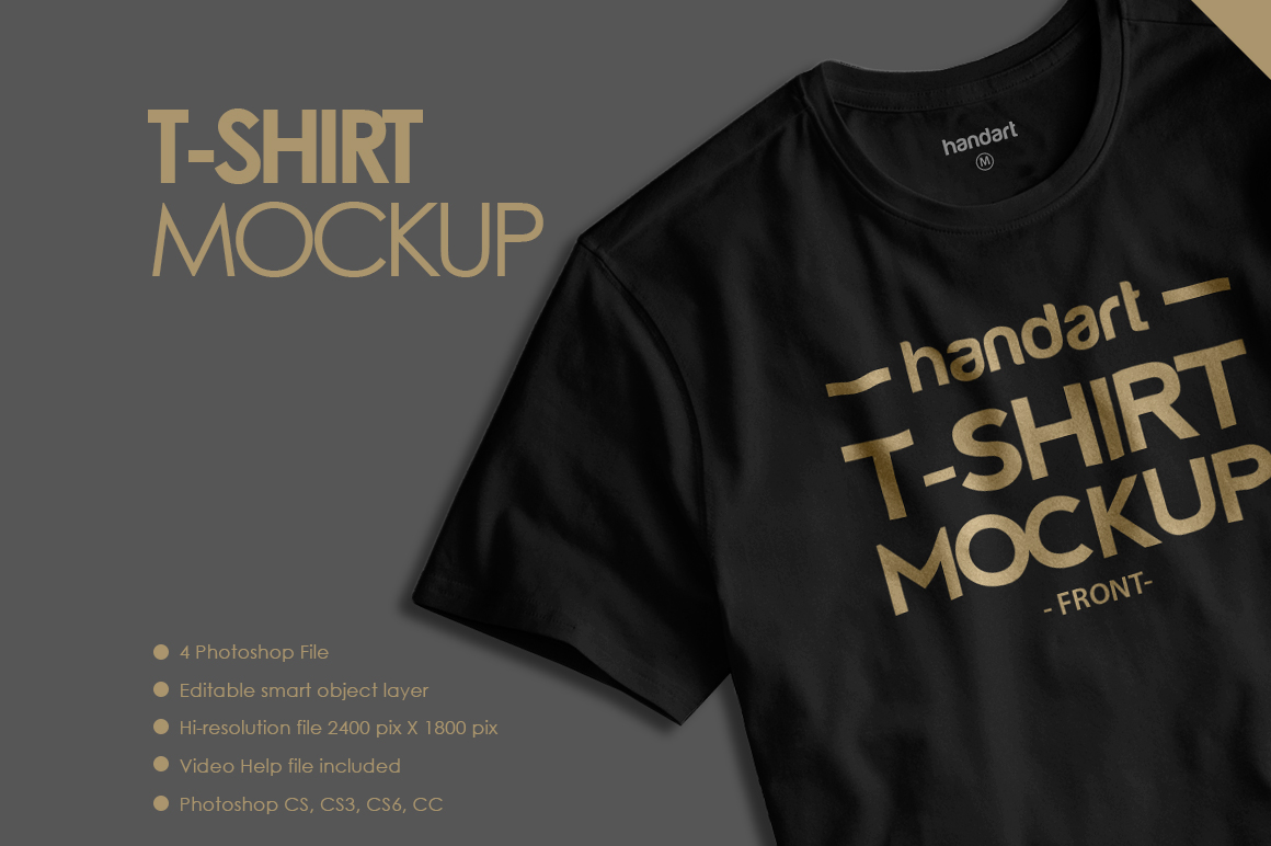 Download T-shirt Mockup in Apparel Mockups on Yellow Images ...