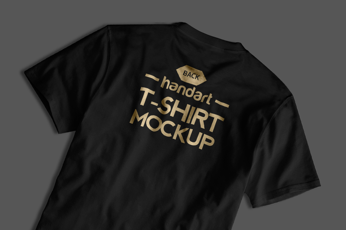 T Shirt Mockup Black Free