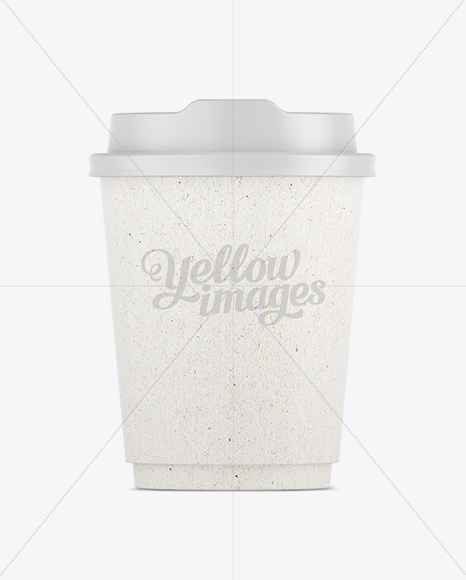 Lying 12oz and 16oz Paper Cups Mockup - Mediamodifier