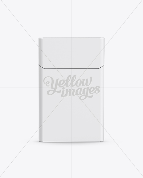 Download Flip Top Hard Pack Cigarette Case Mockup In Box Mockups On Yellow Images Object Mockups PSD Mockup Templates