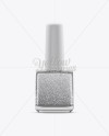 Sparkle Nail Polish Square Bottle Mockup - Free Download Images High