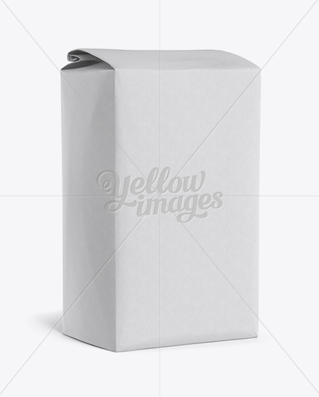 Download Download Paper Flour Bag Mockup Halfside View Psd Free Download Mockup Psd PSD Mockup Templates