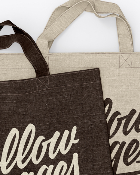 Download Tote Bag Canvas Mockup Yellowimages