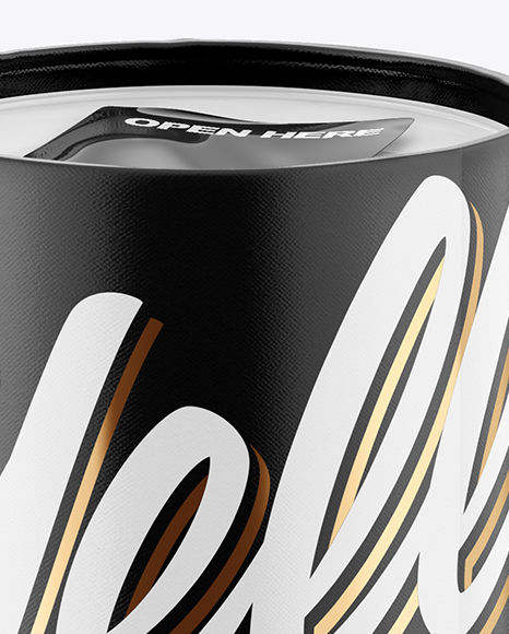 Paper Tube Mockup   Front View (High Angle Shot) PSD #2