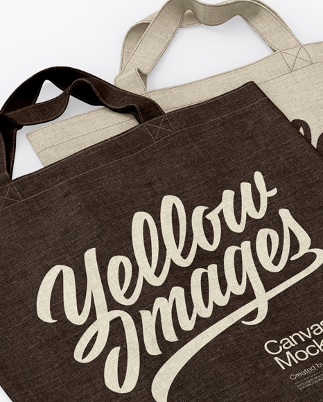 Download Free Cotton Tote Bag Mockup Yellowimages