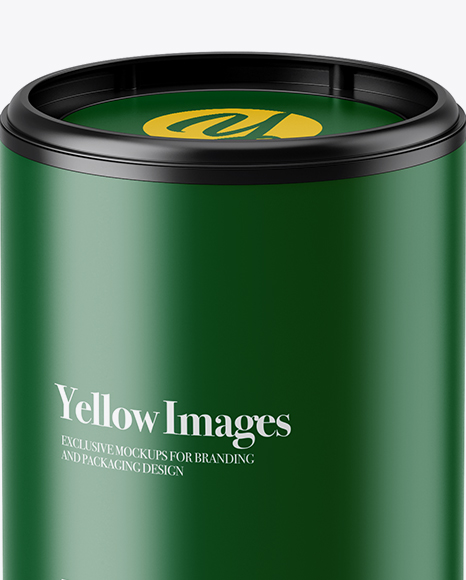 Download Matte Tea Jar Mockup High Angle Shot In Jar Mockups On Yellow Images Object Mockups PSD Mockup Templates