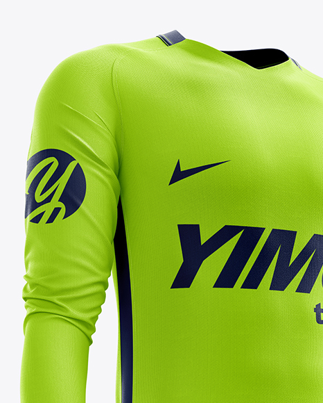 Download Men's Full Soccer Goalkeeper Kit mockup (Hero Shot) in ...