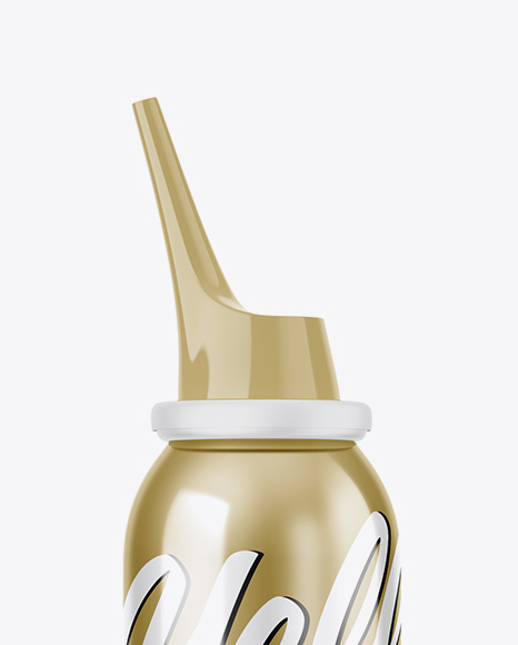 Download Nasal Shower Metallic Bottle Mockup in Bottle Mockups on ... Yellowimages Mockups