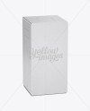 White Paper Wine Box - 25° Angle - Free Download Images High Quality