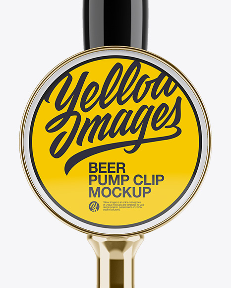 Beer Pump Mockup PSD #2