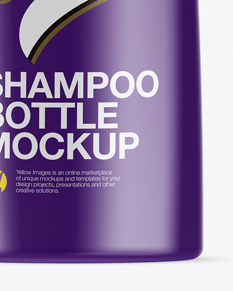 Download Glossy Shampoo Bottle Mockup In Bottle Mockups On Yellow Images Object Mockups PSD Mockup Templates