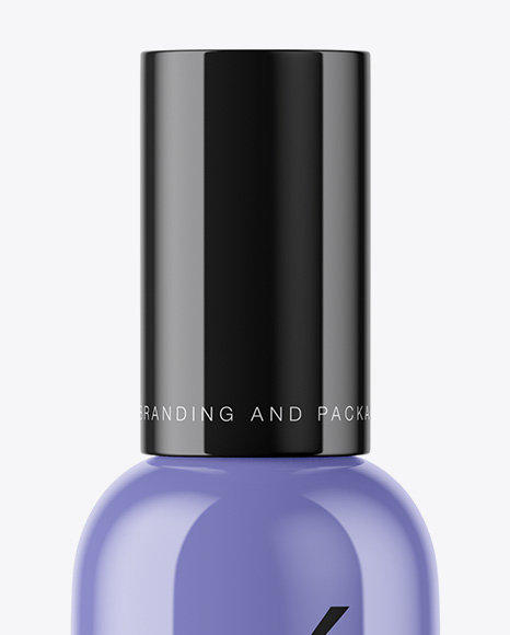 Glossy Cosmetic Bottle Mockup PSD #2