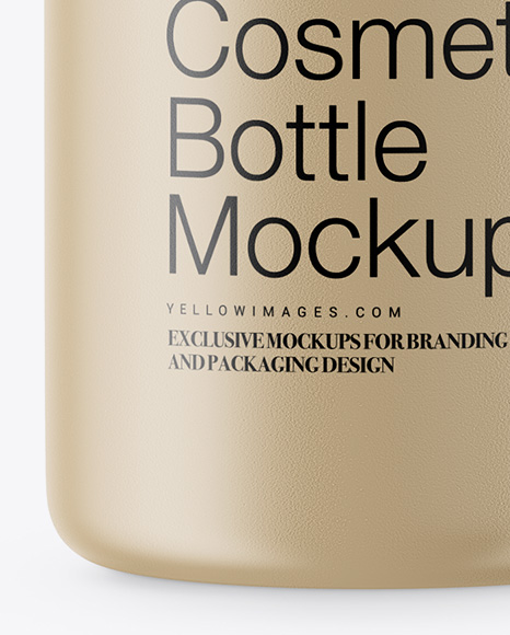 Download Ceramic Cosmetic Bottle Mockup In Bottle Mockups On Yellow Images Object Mockups PSD Mockup Templates