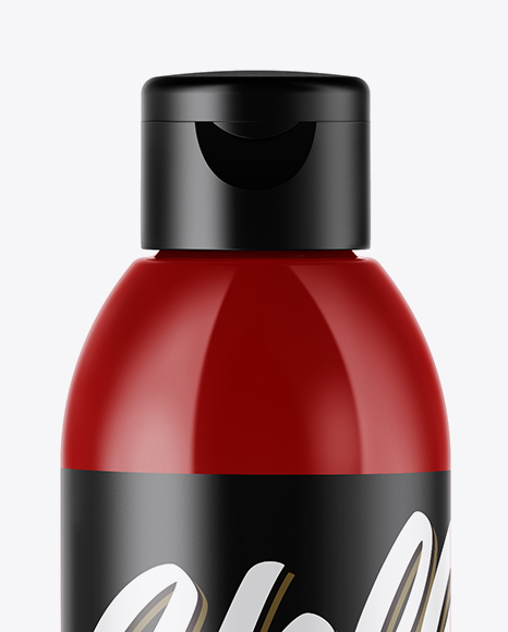 Glossy Cosmetic Bottle Mockup PSD #2