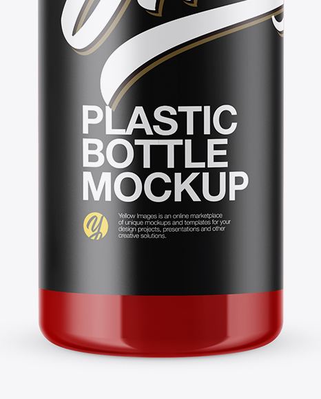 Glossy Cosmetic Bottle Mockup PSD #1