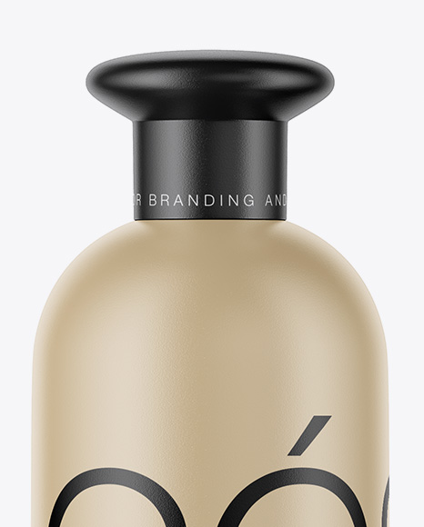 Ceramic Cosmetic Bottle Mockup PSD #2