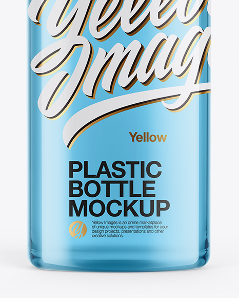 Plastic Bottle Mockup PSD #1