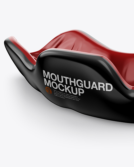 Download Mouthguard Mockup - Front View in Object Mockups on Yellow ...