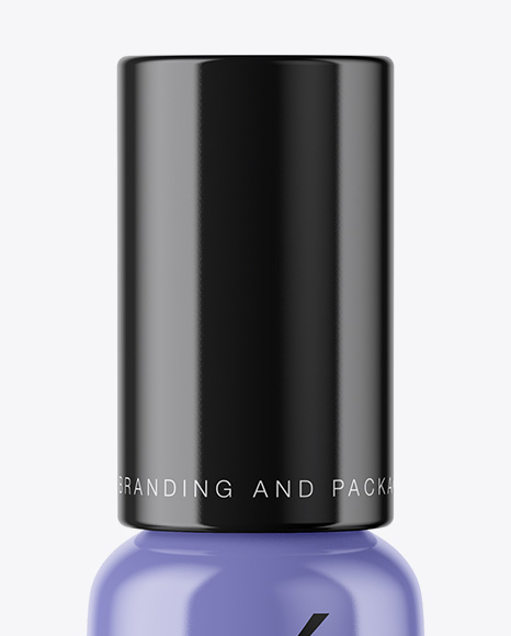 Glossy Cosmetic Bottle Mockup PSD #7