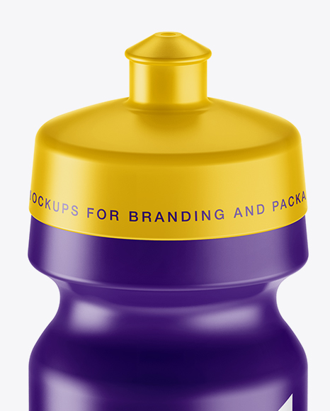 Download Matte Sport Bottle Mockup High Angle Shot In Bottle Mockups On Yellow Images Object Mockups Yellowimages Mockups