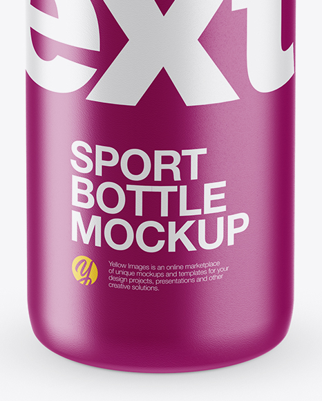 Download Textured Plastic Sport Bottle Mockup High Angle Shot In Bottle Mockups On Yellow Images Object Mockups Yellowimages Mockups