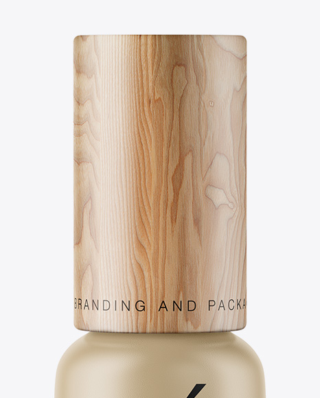 Ceramic Cosmetic Bottle Mockup PSD #6