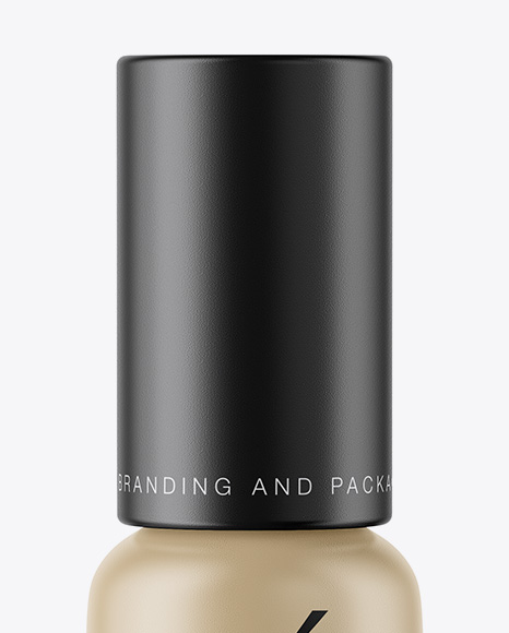 Ceramic Cosmetic Bottle Mockup PSD #7