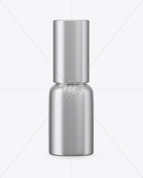 Matte Metallic Cosmetic Bottle Mockup PSD #3