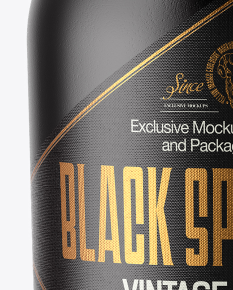 Ceramic Bottle with Wooden Cap Mockup PSD #6