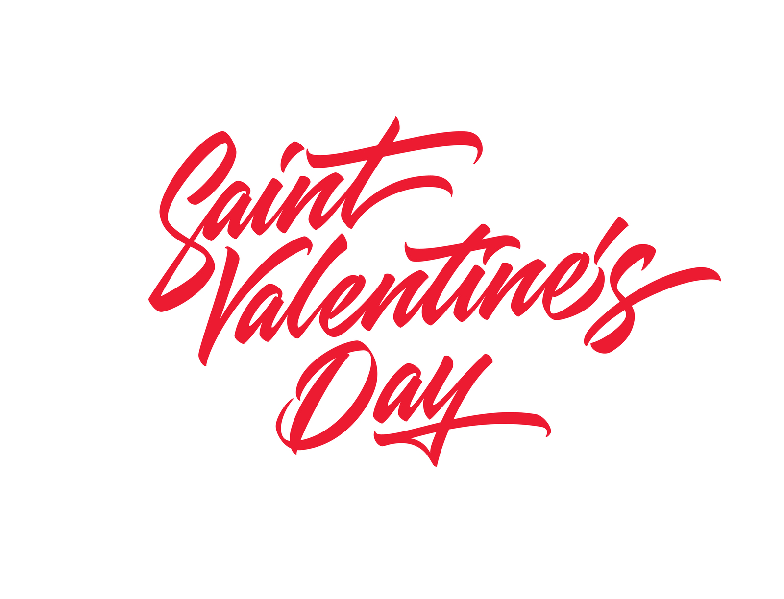 Saint Valentine S Day Greeting Card Lettering Hand Made Quote In Lettering On Yellow Images Creative Store