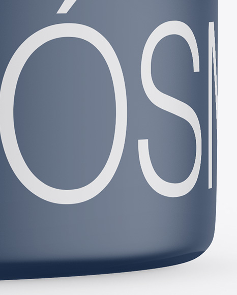 Matte Cosmetic Jar Mockup PSD #5