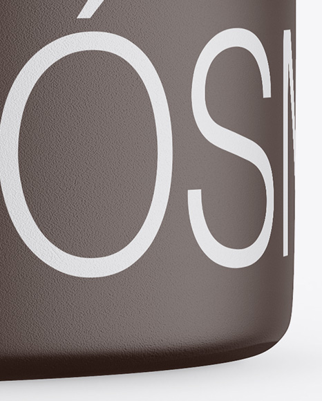 Ceramic Cosmetic Jar Mockup PSD #5