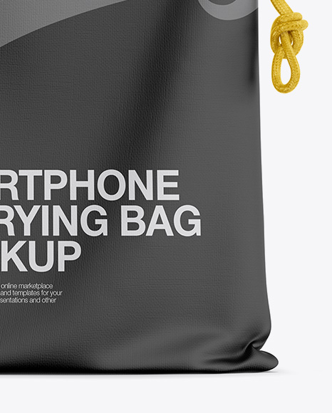 Download Textured Smartphone Carrying Bag Mockup in Apparel Mockups ...