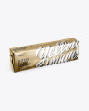 Download 100g Metallic Butter Block Mockup - Half Side View (High ... Yellowimages Mockups