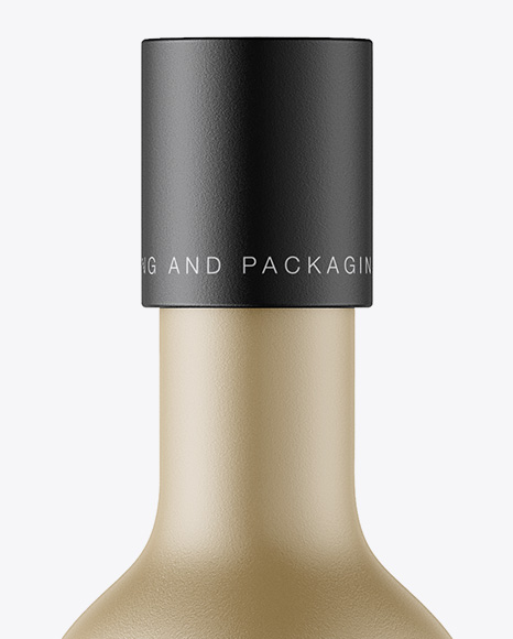 Ceramic Cosmetic Bottle Mockup PSD #6