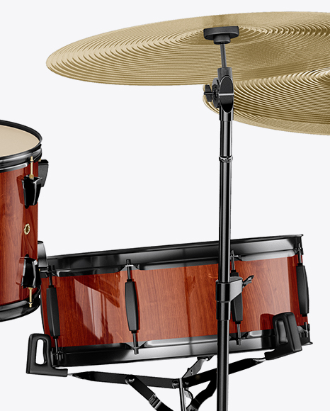 Drum Kit Mockup - Front View