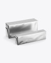 Download Two Butter Blocks Mockup - Half Side View (High Angle shot ... Yellowimages Mockups