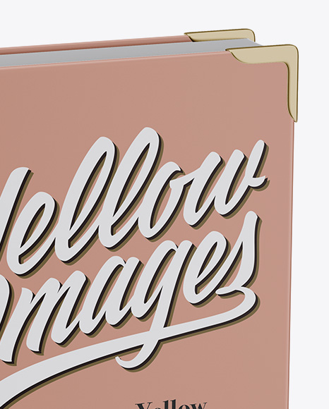 Book W  Matte Cover Mockup   Half Side View PSD #1