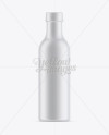 Juice Bottle In Shrink Sleeve Mockup on Yellow Images Object Mockups