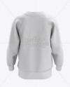 Download Sweatshirt Mockup - Back View in Apparel Mockups on Yellow ...