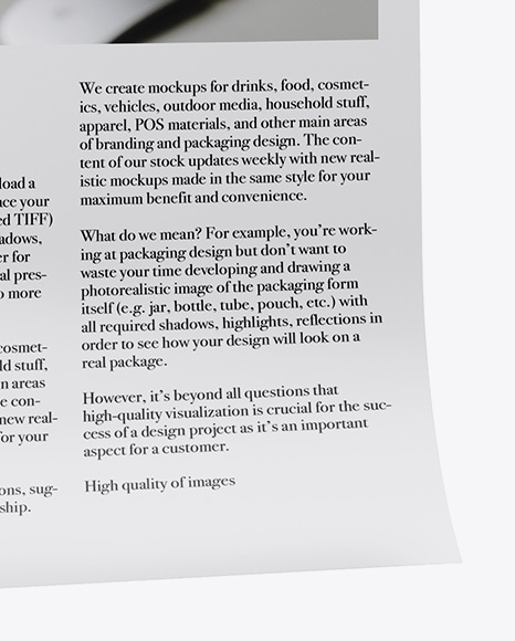 2 Paper Pieces And 2 Business Cards Mockup   Front View PSD #1