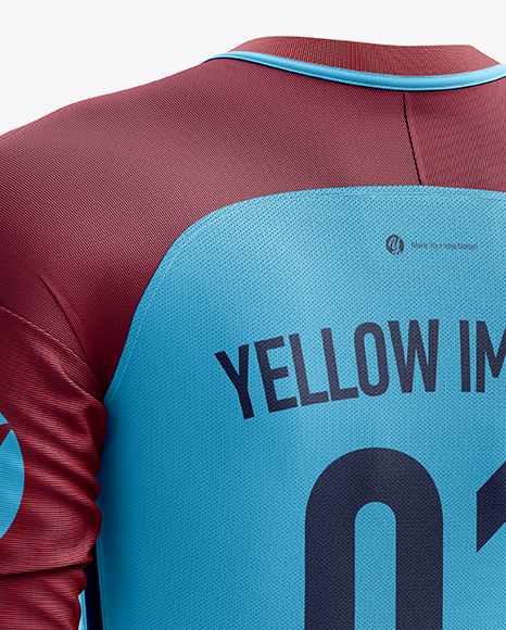 Download Mens Full Soccer Goalkeeper Kit Mockup Hero Back Shot ...