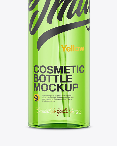 Cosmetic Bottle Mockup PSD #1