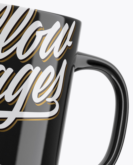 Glossy Mug Mockup PSD #2