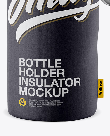 Bottle Holder Insulator Mockup PSD #4