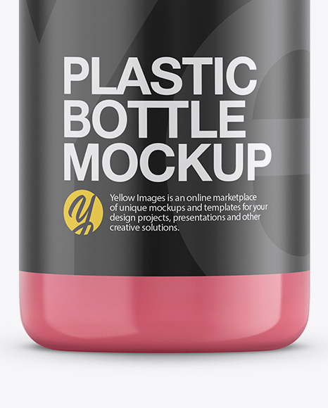 Cosmetic Bottle With Liquid Mockup PSD #1