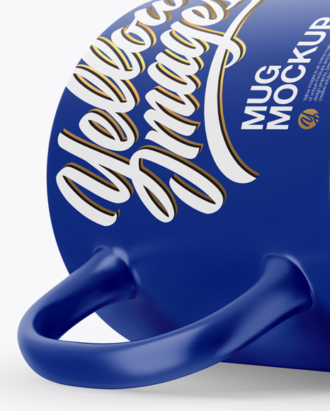 Matte Mug Mockup PSD #2