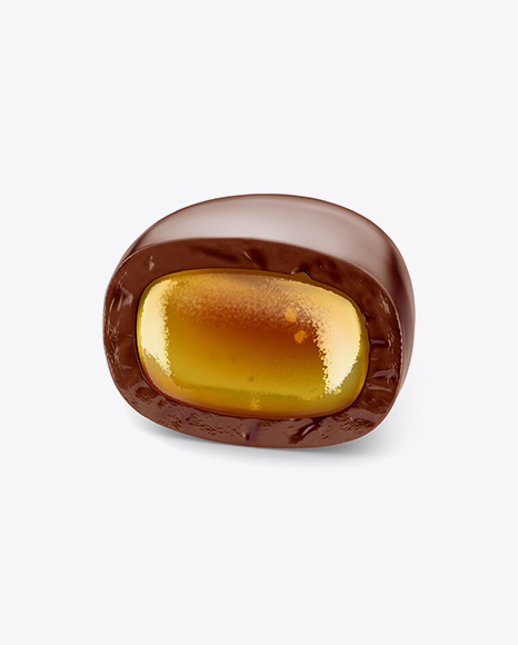 Half of Candy with Filling Mockup PSD #2