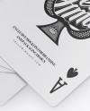 Download Five Playing Cards Mockup In Object Mockups On Yellow Images Object Mockups